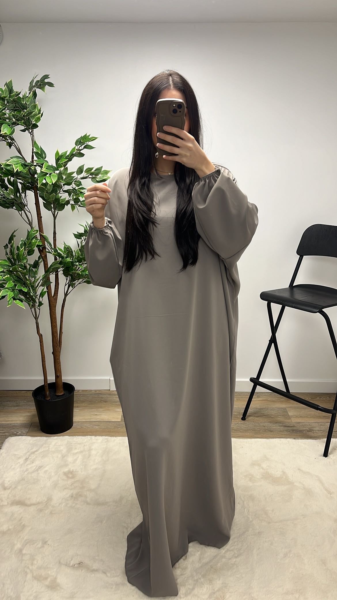 ABAYA TAUPE