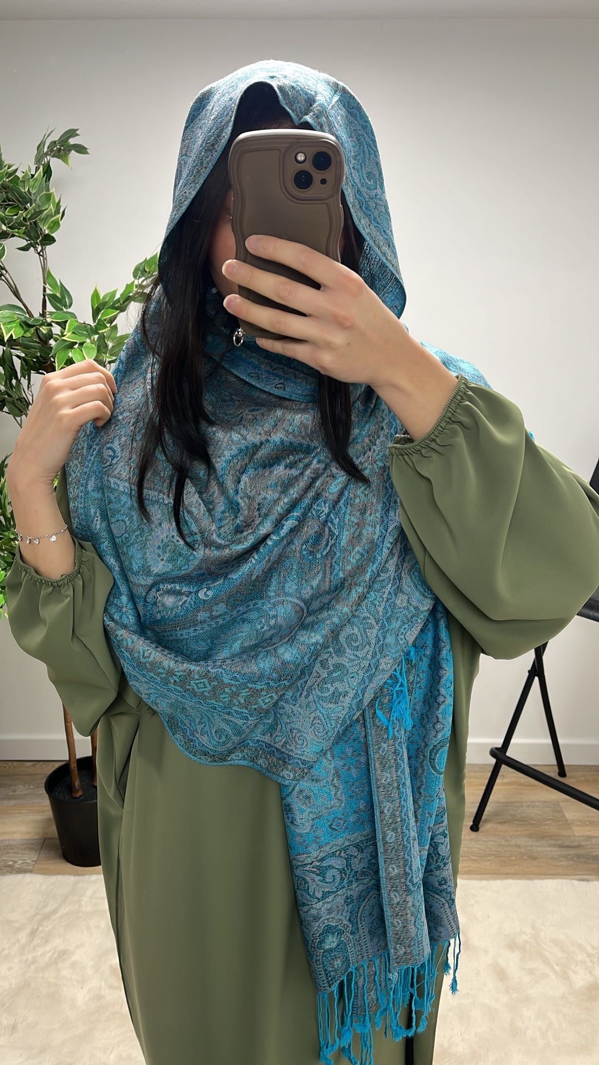 PASHMINA BLEU